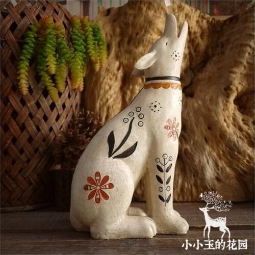 Japanese Style Resin Animal Home Room Collection Decoration Childrens Gift