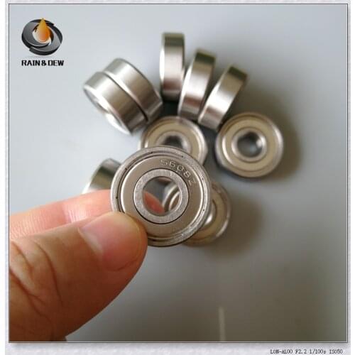 10Pcs Anti-rust Skate Bearing S 608ZZ ABEC-9 8X22X7 608 Stainless Steel Skateboard Bearing Skate Bearing