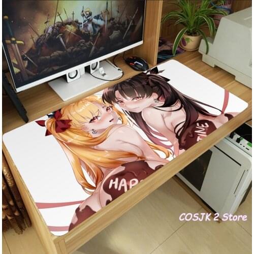 Anime Fate/Grand Order Ishtar Ereshkigal Mouse Pad Thicken Laptop Gaming Mice Mat Table Keyboard Mat Anti-Slip Playmat Decor