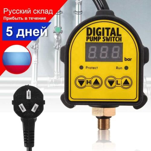 SWILET Hot Sale Automatic Digital Air Pump Water Oil Compressor Pressure Controller Switch Water Pump Digital Switch