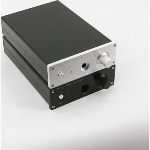 GZLOZONE DIY Headphone Amplifier Aluminum Chassis Amp Enclosure Box 172*60*251mm L12-16