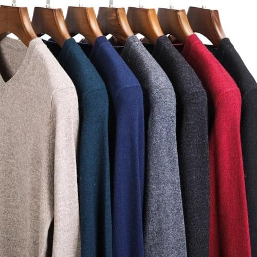 Classic Style Comfortable Slim Basic Vest Sweater Male Brand Autumn New Mens Thin Knit Sweater Business Casual V-neck Pullovers