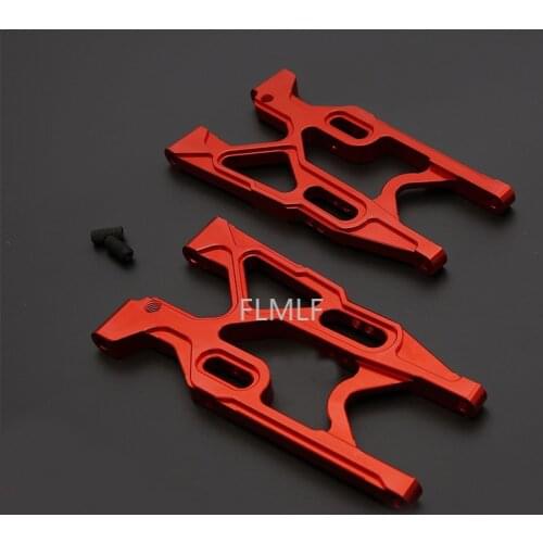 CNC Metal Rear Lower Suspension Kit Fit for 1/5 Losi 5ive-t Rovan LT King Motor X2