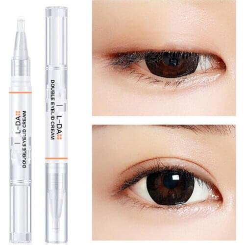 5ml Waterproof Eyelid Cream Long Lasting Natural Effect Practical Double Eyelid Styling Cream Shaping Tool Eye Tapes Cream