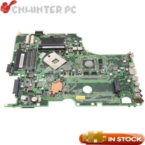 NOKOTION MBPUH06002 MB.PUH06.002 For ACER Aspire 8943 8943G Laptop Motherboard DA0ZYAMB8D0 4 memory slot support i7 CPU