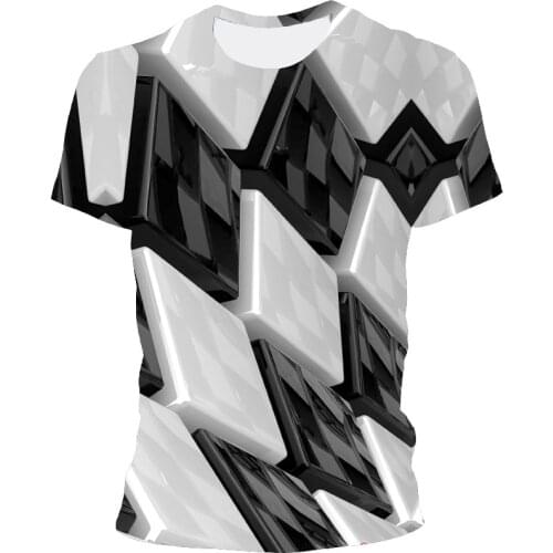 2021 summer hot sale mens and womens T-shirt fashion 3D printing fashion casual sports T-shirt short sleeve O-neck breathable