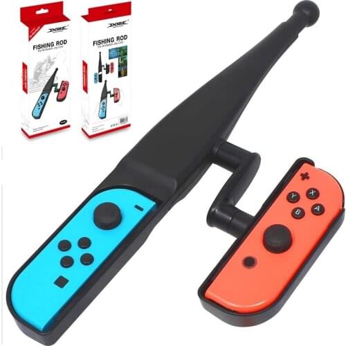 New Version Fishing Rod for Nintend Switch Joy-Con Accessories Fishing Game Kit for Switch Joy-Con Console Controller Game