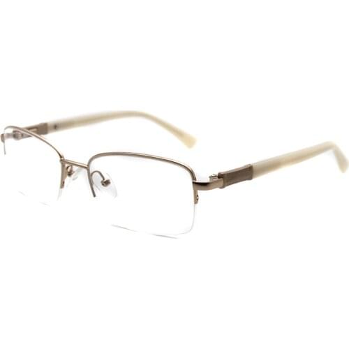 New Eyeglasses Frames Eyewear Gold Ellipse Metal Reading Men abd Women Vintage Prescription Fashion 59JG33008-C3
