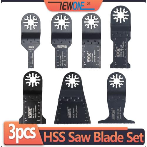 NEWONE Oscillating Saw Blades For Multifunctional Electric Tool HCS/Bi-Metal/Japan Teeth Saw Blade for Fein Multi tool Renovator