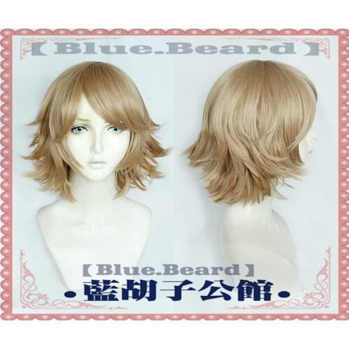 New Anime Akudama Drive Cosplay Heat Resistant Synthetic Short Hair Halloween Party Wig+ Free Wig Cap