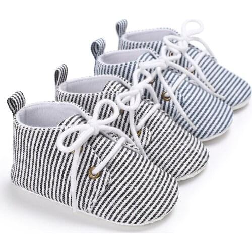 New Baby Boys Girls Canvas Shoes High Quality Two Strap Newborn Baby Toddler Fashion First Walkers For 0-18 Month