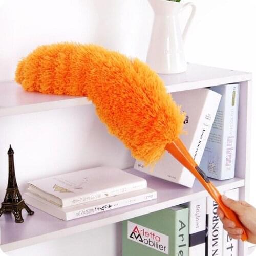Microfiber Duster Brush Dust Cleaner Static Anti Home Air-Condition Car Furniture QJ-31