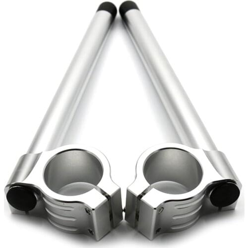 Universal Motorcycle Racing Adjustable Handle Bar CNC 31 32 33 35 37 39 41 43 45 48 50 51 MM Clip On Fork Handlebars Cafe Racer