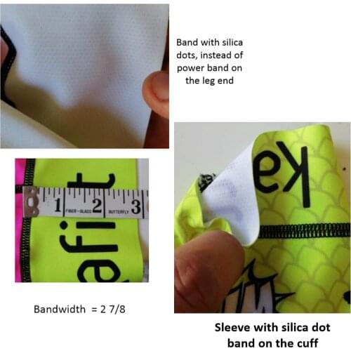 Bicycle clothes pants elastic band