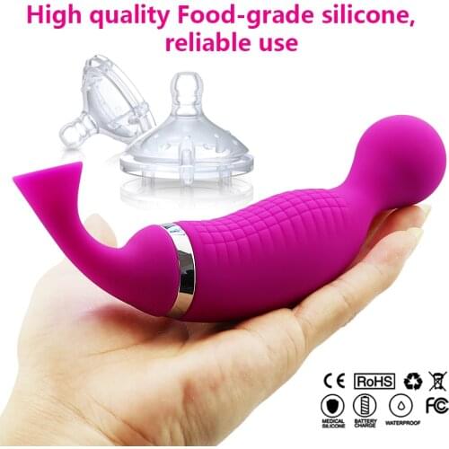 Female Adult Toy Strong Clitorial Sucker Vibrators 12 Frequency Sex Toys for Women Electric Breast Massager