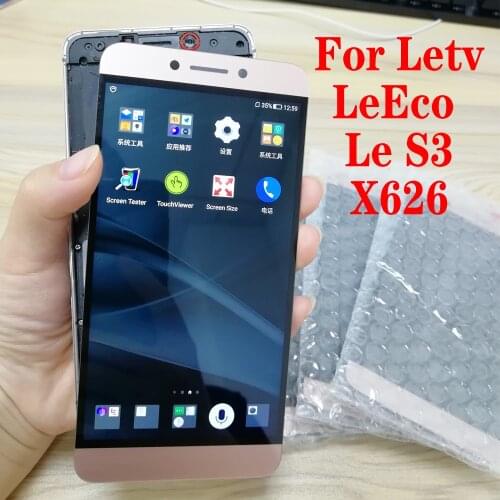 LCD For Letv LeEco Le S3 X626 LCD Display Screen Touch Panel Digitizer Assembly Replacement for Letv X626 Display 100% Tested OK
