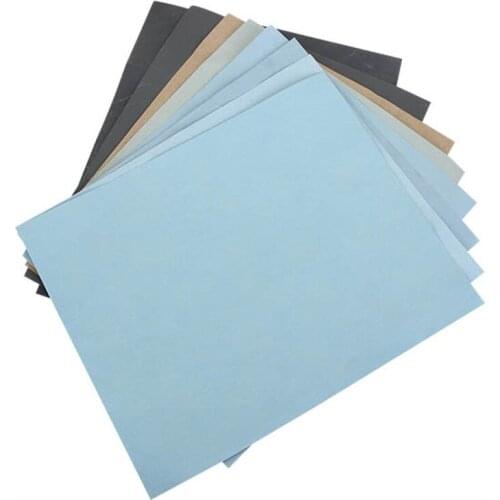 1Pc Abrasive Sandpaper Sanding Wet/dry Waterproof Abrasive Paper 1000-7000 Grit 280x230mm Sandpaper Abrasive Tools