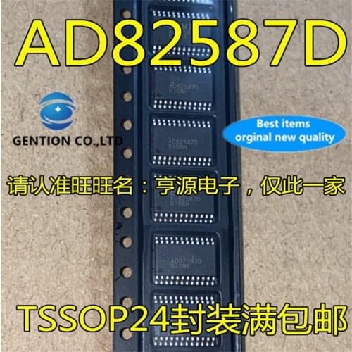 10Pcs AD82587 AD82587D TSSOP24 Common chips for LCD audio IC TV maintenance in stock 100% new and original