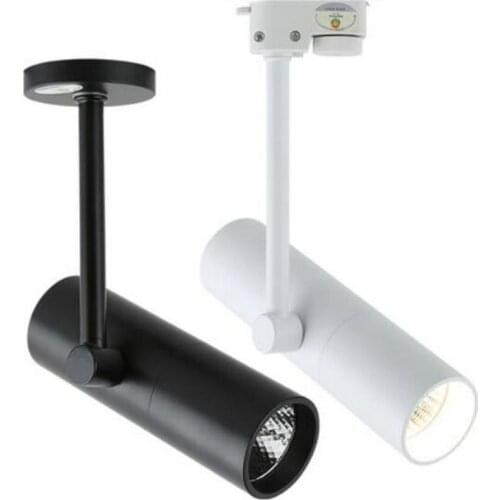 10W 15W Dimmable 2line COB LED Track Light,Spot Wall Lamp,Soptlight Tracking LED AC110V/AC220V-240V light Free shipping