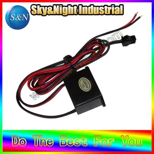 50pc/Lot el inverter/ el wire driver/ DC12V inverter for max 5m el wire with Fast Free shipping