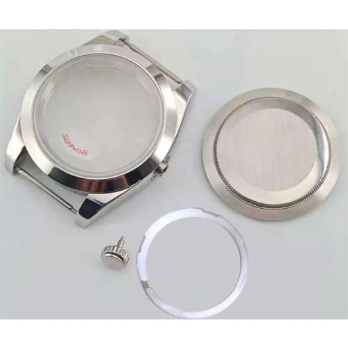 39MM Watch Case Replacement Wristwatch Cover for Miyota 8215 Movement for Mingzhu 2813/3804 Automatic Mechanical Movement
