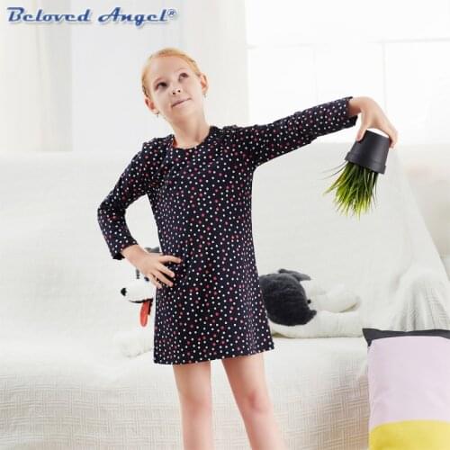 New Brand Children Cotton Autumn Winter Girls Dresses Long Sleeve Party Kids Girl Clothes Frock Wedding Dresses Christmas Baby Dress