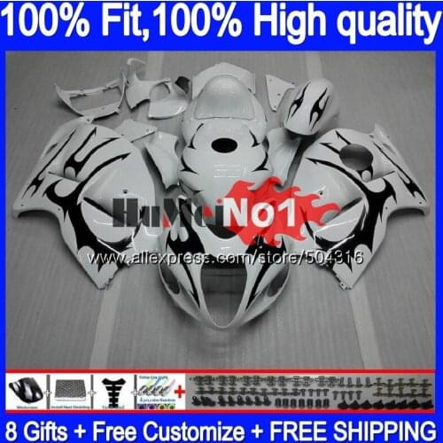 Injection For SUZUKI Hayabusa GSXR 1300 2008 2009 10 11 12 29MC.233 GSXR-1300 GSXR1300 08 09 2010 2011 2012 Black flames Fairing