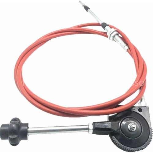 Boat harvester controller excavator parts Komatsu 200/210/220-6/360-7 6D102 throttle cable automatic refueling line