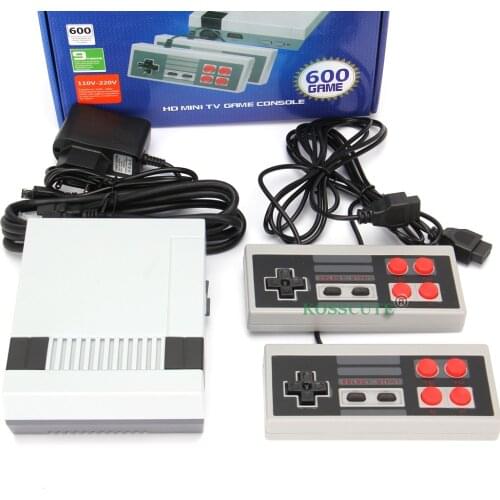 Out Retro Classic Handheld Game Player Family TV Video Game Console Childhood Built-in 600 Games For NES Mini