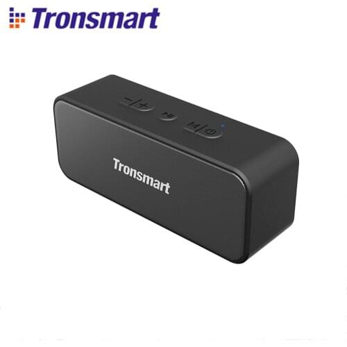 NFC Version Tronsmart T2 Plus Bluetooth 5.0 Speaker 20W Portable Column IPX7 Waterproof Soundbar TWS Voice Assistant Micro SD
