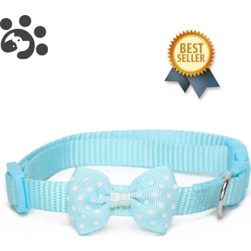 Bowknot Cat Collar for Small Dog Puppy Kitten Adjustable Collars for Cats Charm Necklace Lead Summer Collar Chihuahua Pet MP0029