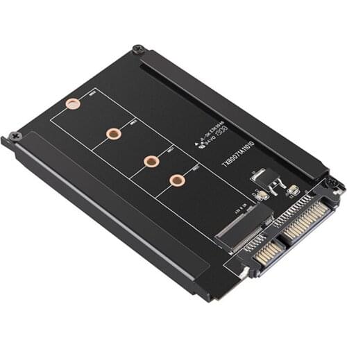 Bkey Expansion Card M.2 to SATA3.0 22Pin Adapter Card 2.5 Inch SSD Interface Conversion Card