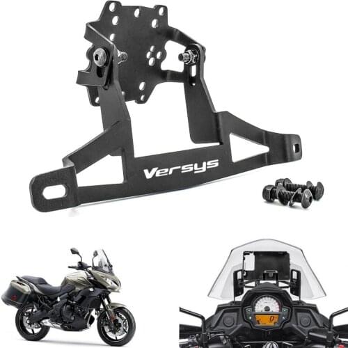 For Kawasaki Versys 650 Versys 1000 2015 2016 2017 Motorcycle Stand Holder Phone Mobile Phone GPS Navigation Plate Bracket