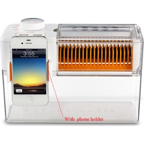 T100 usb shredder office portable electric small shredder mini home desktop office shredder 3 level secret With phone holder