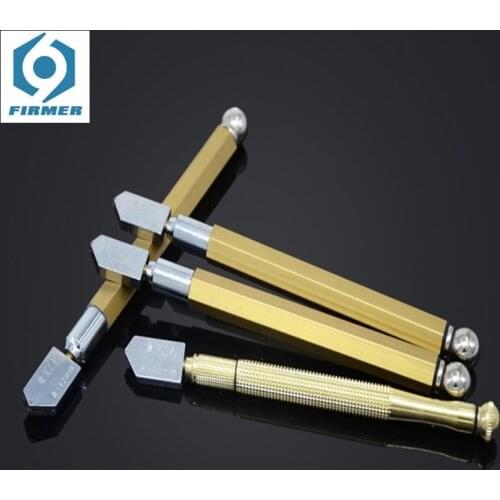 Professional Metal Handle Glass Cutter Cutting Craft Glazing Tool