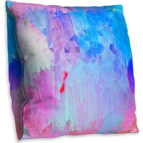 Colorful Geometric Pillowcase Double Sides Pillow Cover Pillowcase Dustproof Cover For Office Bedroom Decorative Home Textile