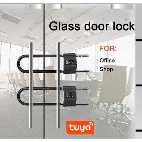 Bluetooth Tuya APP Fingerprint Lock smart padlock anti theft U lock Digital APP Electronic Door Lock