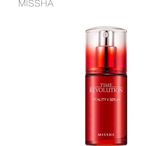 MISSHA Time Revolution Vitality Serum 40ml Shrink Pores Remove Acne Whitening Skin Rejuvenation Face Serum Skin Korean Cosmetics