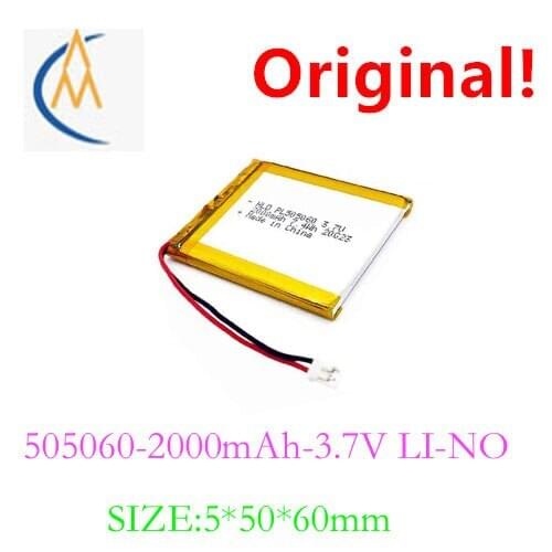 Spot 505060-2000mah polymer lithium battery smart watch aromatherapy machine point reading pen humidifier battery navigator