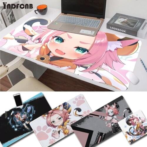 Genshin Impact Diona High Quality Office Mice Gamer Soft Mouse Pad Size For Cs Go LOL Game Player PC Computer Laptop
