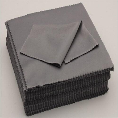 10 Pcs/lots High Quality Chamois Glasses Cleaner 140mm*135mm Microfiber Glasses Cleaning Cloth for Lens Phone Screen Cleaning