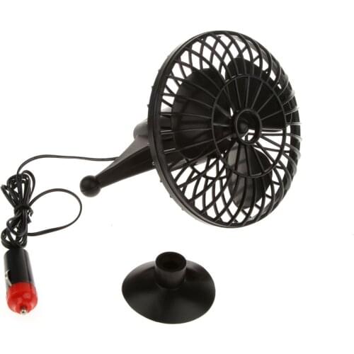 12V Car Truck Cooling Cool Air Fan Ventilation Cigarette Lighter Plug