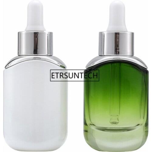 50pcs 30ml Glass Bottle With Dropper Perfume Sample Tubes For Essential Oil New Reagent Pipette Refillable Bottle Empty F3476