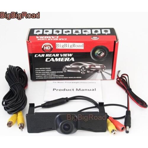 BigBigRoad For Toyota Land Cruiser 200 J200 LC200 V8 2016 2017 2018 Roraima 2015~2020 Car Front Logo View Camera Cam