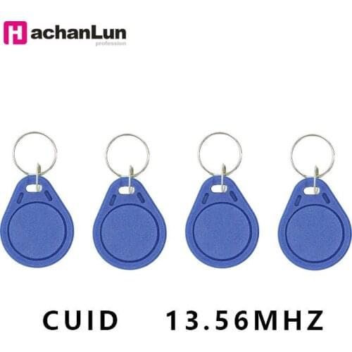 5Pcs/lot 13.5MHZ CUID Changeable MF S50 1K IC Keys Keyfobs Token Tags S50 NFC Clone Copy Block 0 Writable 14443A