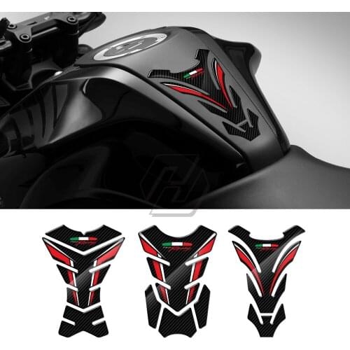 For Yamaha Honda Kawasaki Suzuki Motorbike For Triumph Aprilia RV4 RSV4 3D Motorcycle Tank Pad Protector