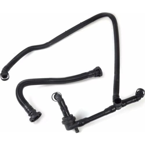 DWCX 078103224 , 078103223B Crankcase Breather Vacuum Hose Kit for VW Passat Audi A4 A6 Quattro 2.8 V6 1997 1998 1999 2000 2001