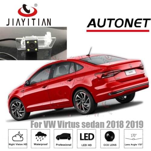 JiaYiTian rear view camera For VW Virtus sedan 2018 2019 2020/CCD/Night Vision/Backup Camera/Reverse Camera license Plate camera