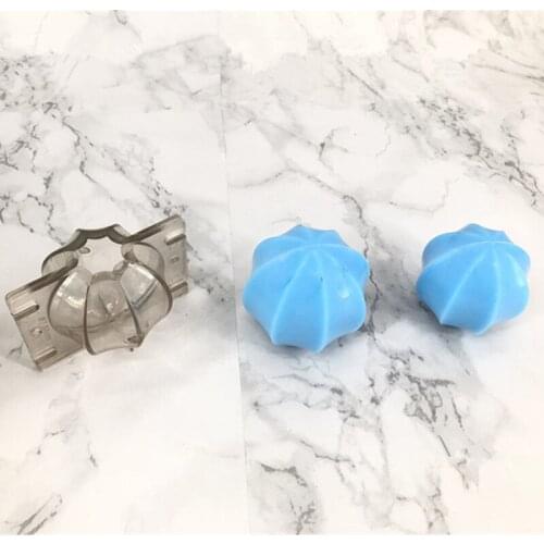 New Octagonal Ball shape Acrylic Candle Mold DIY Candle Christmas New Year Party Table Decor