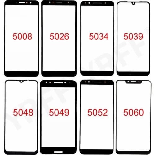 For Alcatel 5008 5026 5034 5039 5048 5049 5052 5060 Front Screen Glass Panel (No touch Screen) Outer Glass Cover Panel